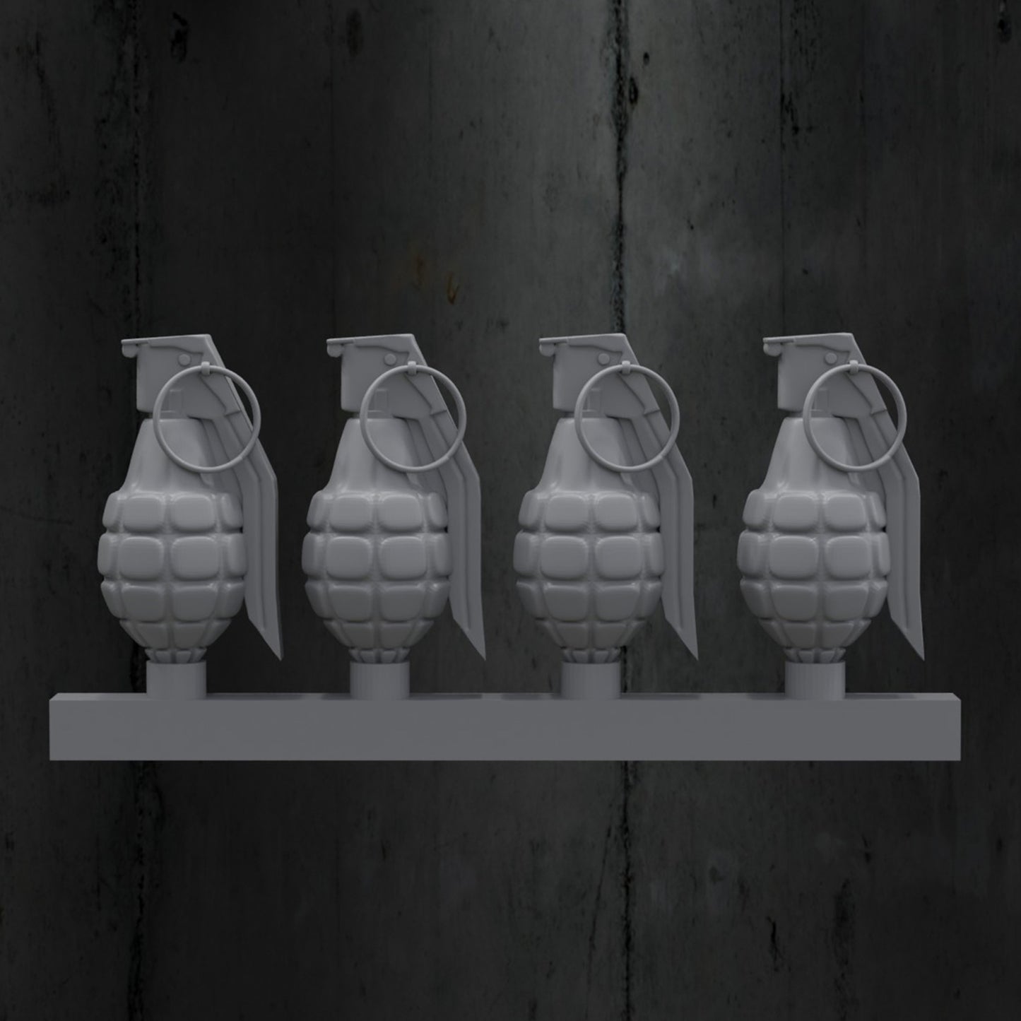 Mk. 2 Pineapple Grenades (4x)