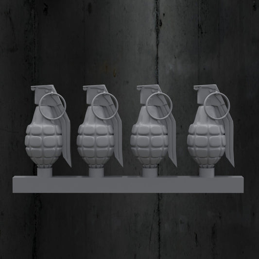 Mk. 2 Pineapple Grenades (4x)