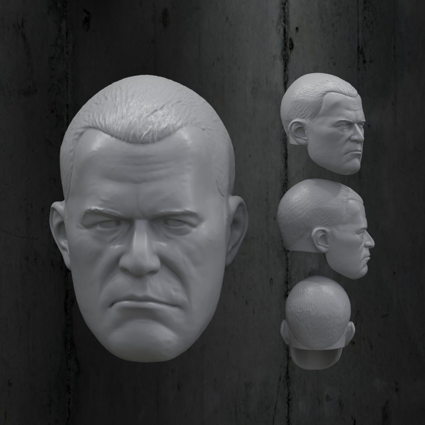 Caucasian Head 9