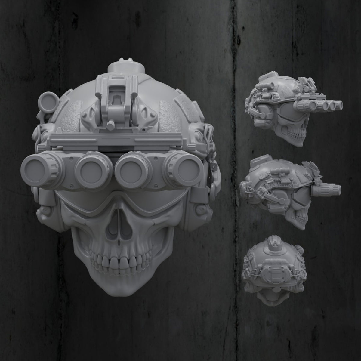 Ops-Core Facing Death (Nods Down)