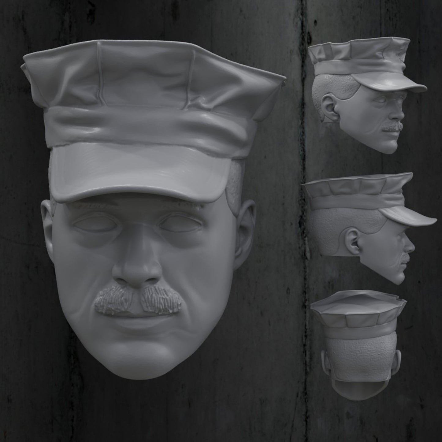 Devil Dog Head 2