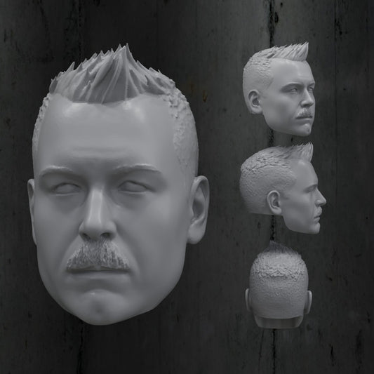 Caucasian Head 7