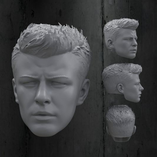 Caucasian Head 8