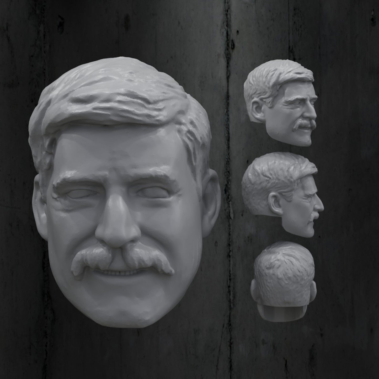 Caucasian Head 6