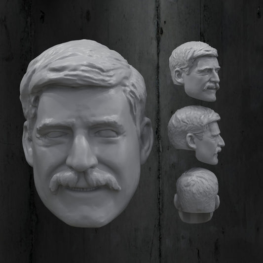 Caucasian Head 6
