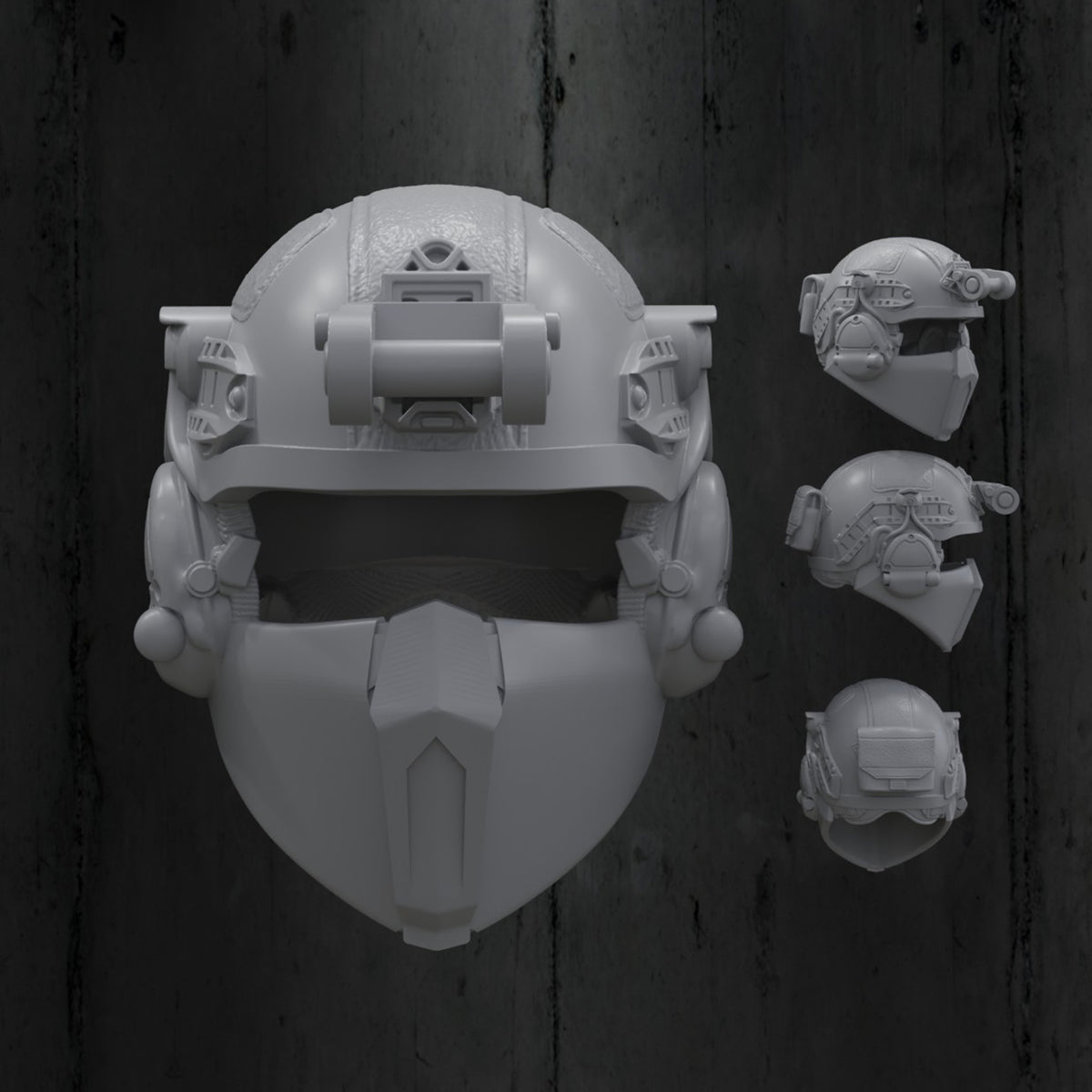 Ops-Core Helmet With Mandible