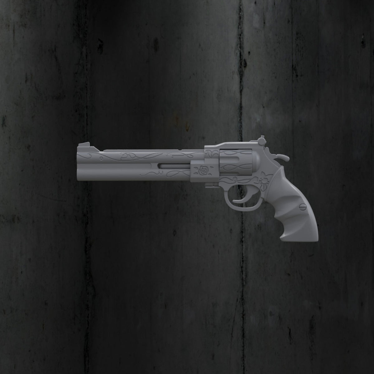 Ornate .44 Revolver
