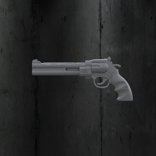 Ornate .44 Revolver