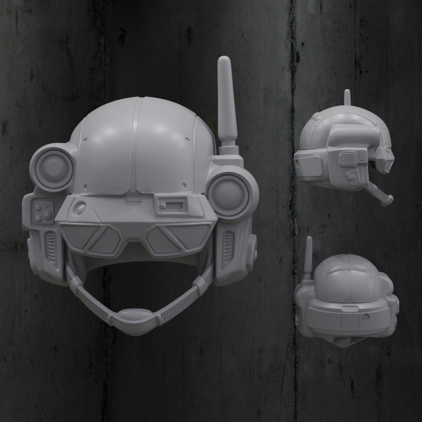 R.C. Drone Operator Helmet 1