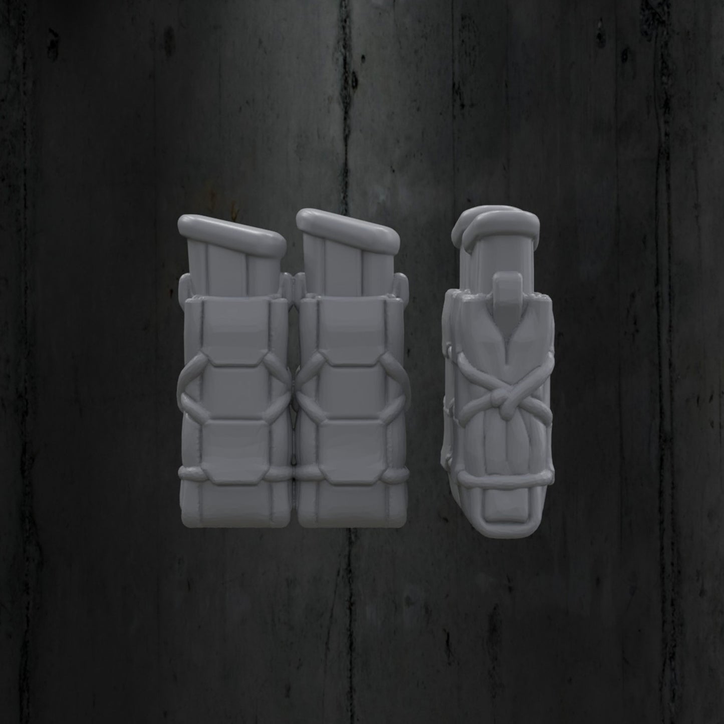 Pistol Magazine Double Pouch (Retention)