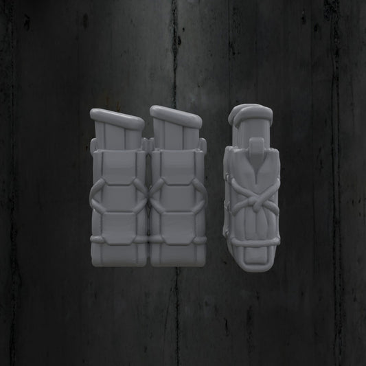 Pistol Magazine Double Pouch (Retention)